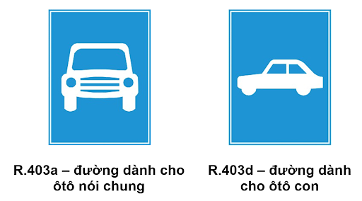 Biển phân làn R.403