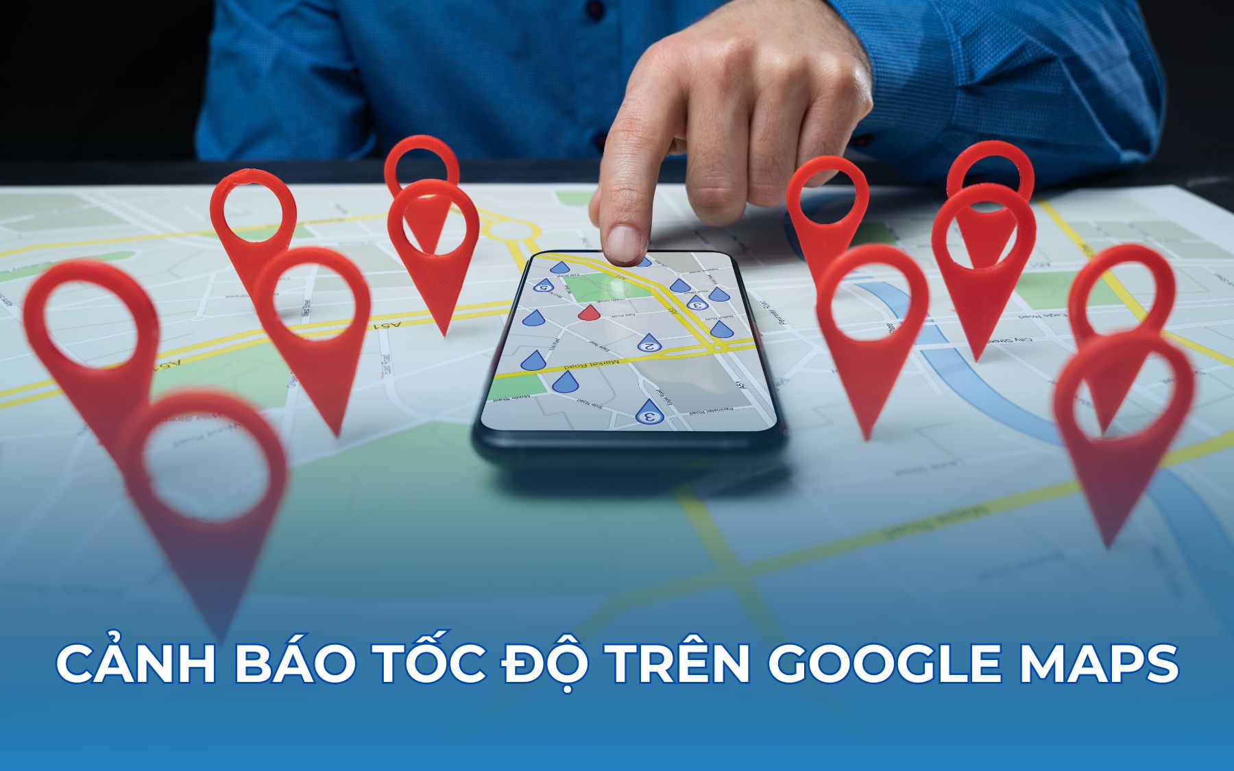 Cài đặt cảnh báo tốc độ trên Google Maps